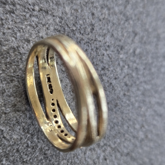 I.Reiss 14K Gold 0.10 ct. tw. Highway Ring, size 7 - Picture 6 of 16